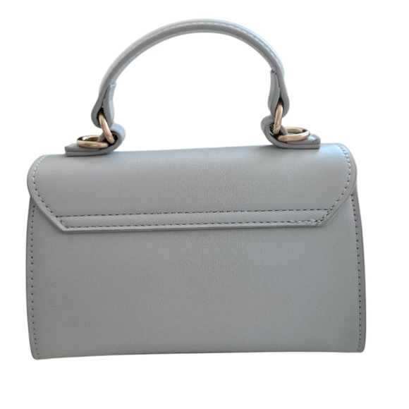 NWT Mario Valentino Women's Light Gray Mini Crossbody Bag - Picture 4 of 14